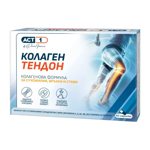 Колаген Тендон на ACT1 by Pavel Ivanov — кутия с 60 капсули
